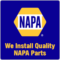 We install quality NAPA parts